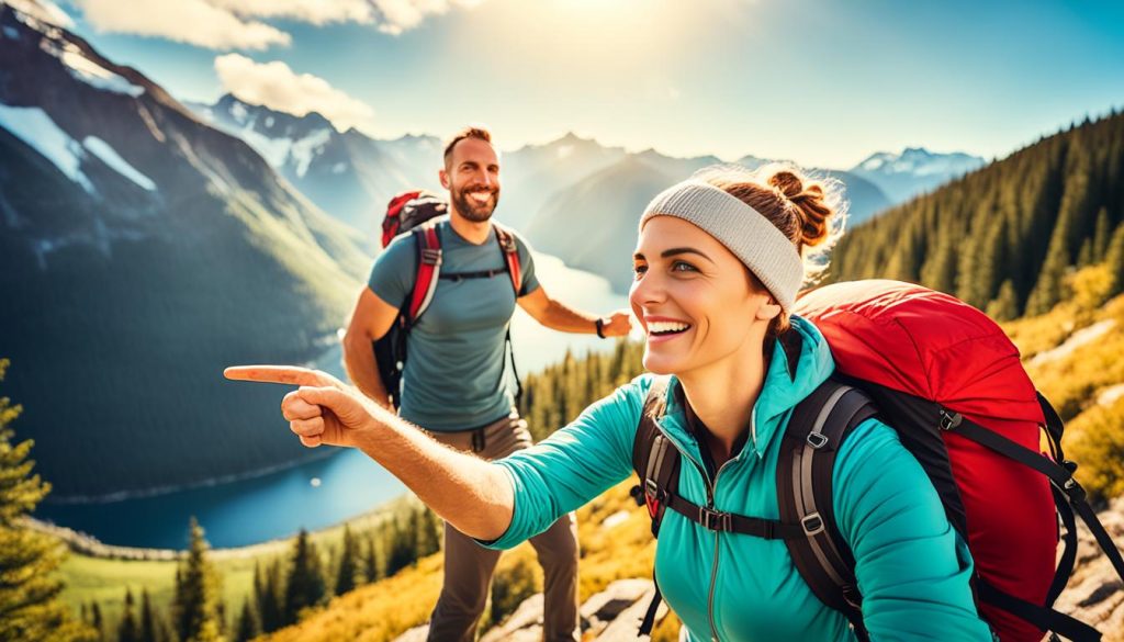 couples enjoying an adventure