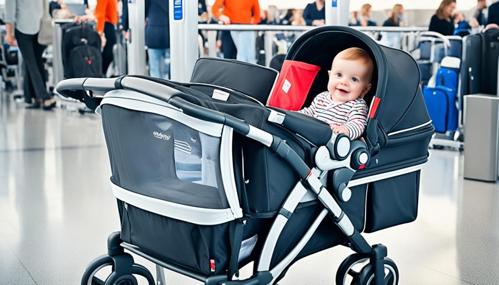 overhead bin stroller